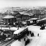 Перекресток Советского проспекта и улицы Кирова в 1949 году