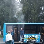 51 автобус в Кирове задымился